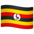 Uganda Flag on WhatsApp