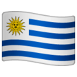 Uruguay Flag on WhatsApp