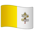 Vatican City Flag on WhatsApp