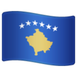 Kosovo Flag on WhatsApp