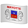 Mayotte Flag on WhatsApp