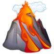 Volcano on WhatsApp