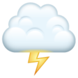 Cloud With Lightning on WhatsApp