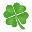 Four Leaf Clover on WhatsApp