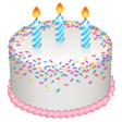 Birthday Cake on WhatsApp