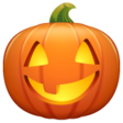 Jack-o-lantern on WhatsApp