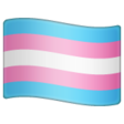 Transgender Flag on WhatsApp