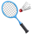 Badminton Racquet And Shuttlecock on WhatsApp