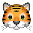 Tiger Face on WhatsApp