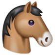 Horse Face on WhatsApp