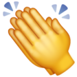Clapping Hands Sign on WhatsApp
