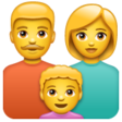 Family: Man, Woman, Boy on WhatsApp