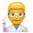 Man Scientist on WhatsApp