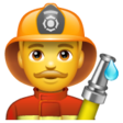 Man Firefighter on WhatsApp
