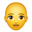 Woman: Bald on WhatsApp