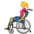 Woman In Manual Wheelchair on WhatsApp