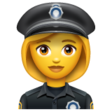 Woman Police Officer on WhatsApp
