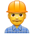 Construction Worker on WhatsApp