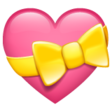 Heart With Ribbon on WhatsApp