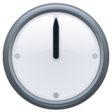 Clock Face Twelve Oclock on WhatsApp