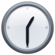 Clock Face One-thirty on WhatsApp