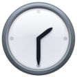 Clock Face Two-thirty on WhatsApp