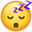Sleeping Face on WhatsApp