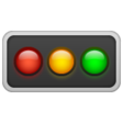 Horizontal Traffic Light on WhatsApp