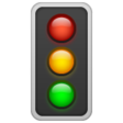 Vertical Traffic Light on WhatsApp