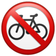 No Bicycles on WhatsApp