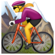 Woman Mountain Biking on WhatsApp