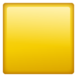 Large Yellow Square on WhatsApp
