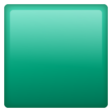 Large Green Square on WhatsApp