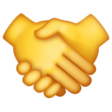 Handshake on WhatsApp