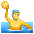 Man Playing Water Polo on WhatsApp