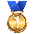 First Place Medal on WhatsApp