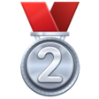 Second Place Medal on WhatsApp
