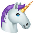Unicorn Face on WhatsApp
