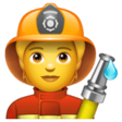 Firefighter on WhatsApp