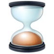 Hourglass on WhatsApp