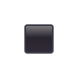 Black Small Square on WhatsApp
