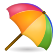 Umbrella On Ground on WhatsApp