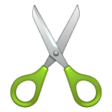 Black Scissors on WhatsApp
