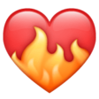 Heart On Fire on WhatsApp