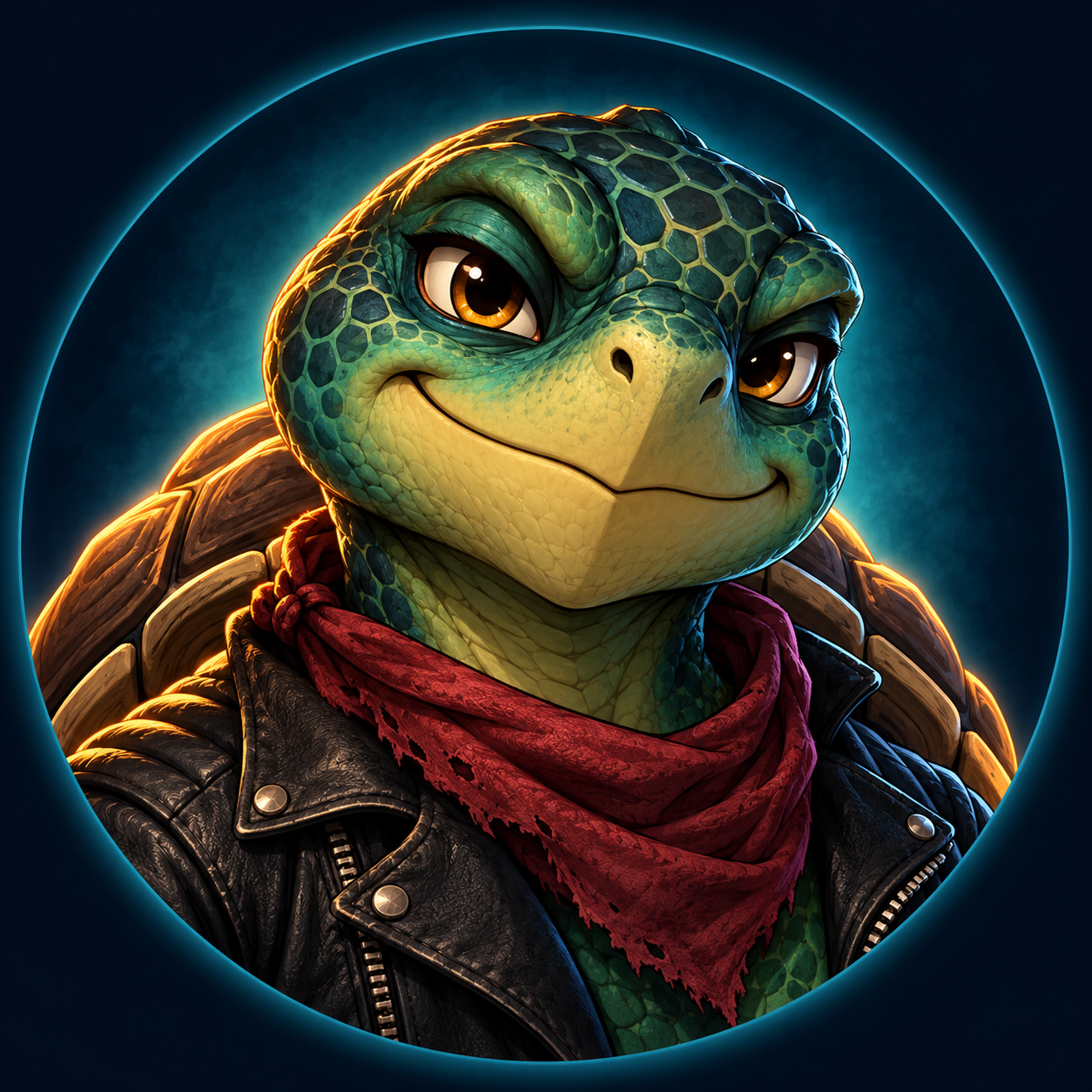 RebelTortuga turtle mascot