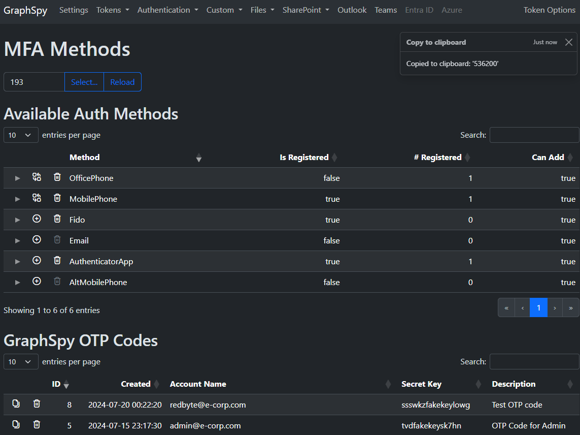 MFA Methods Overview