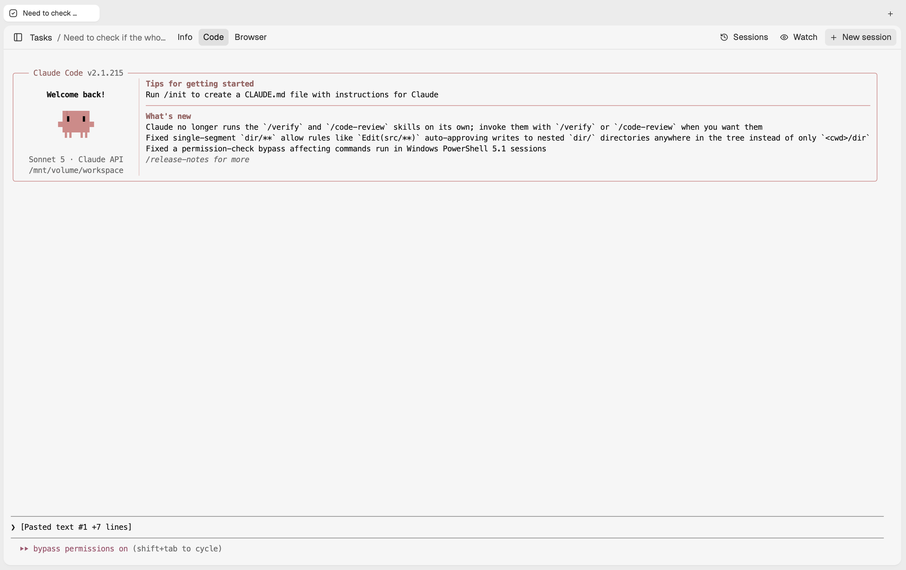 Coding agents screenshot