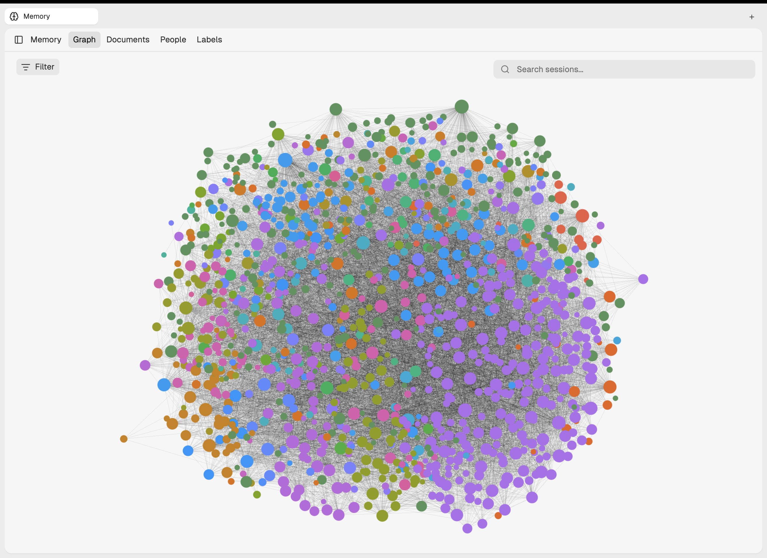 Memory graph screenshot