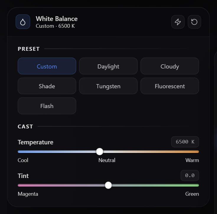 White Balance