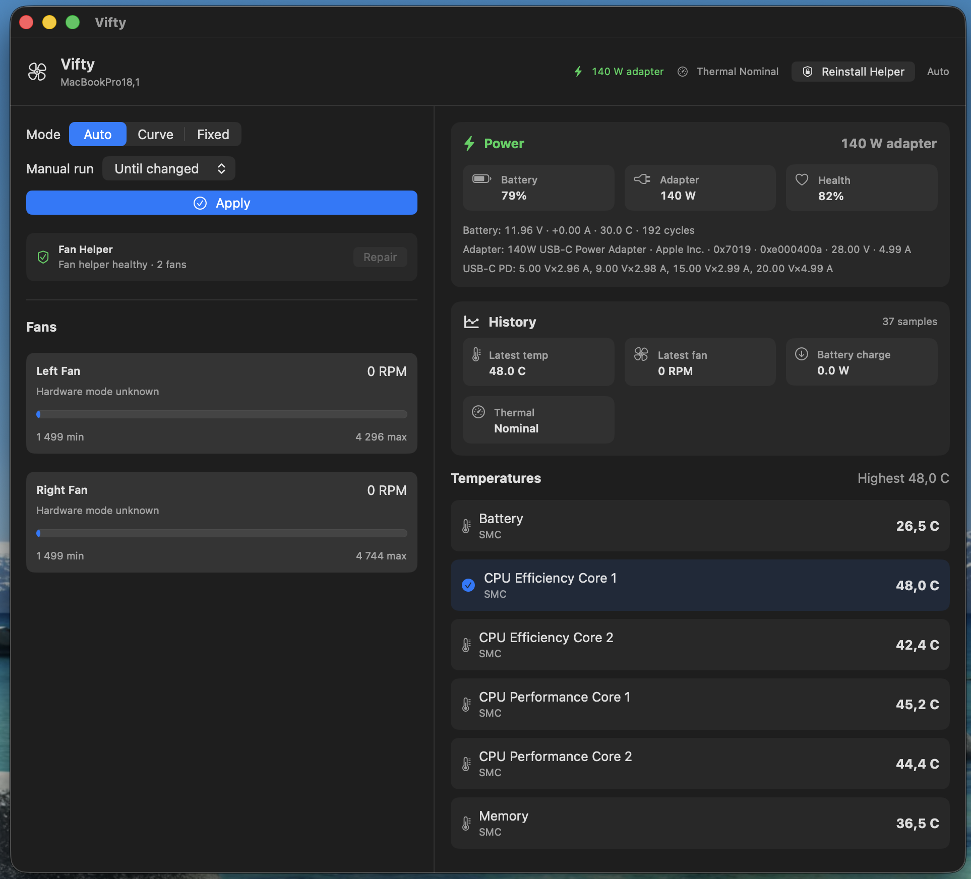 Vifty screenshot